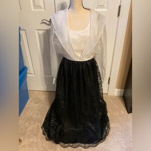 Black and White Talbots Dress